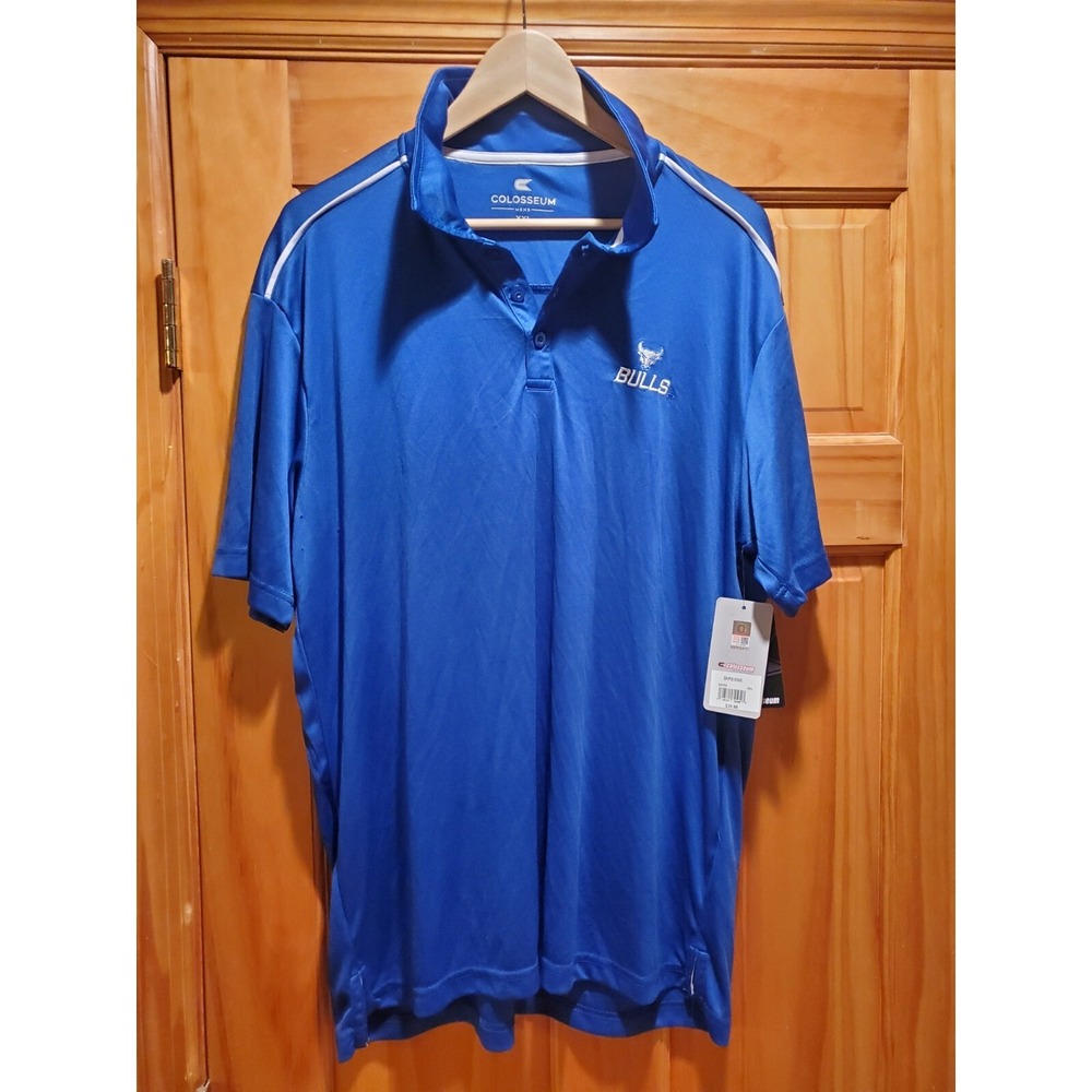 Colosseum BULLS Mens Polo‎ SHIRT SIZe XXL New With Tags